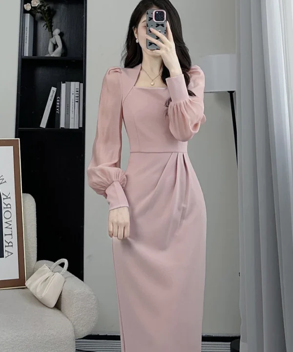 Autumn Square Neck Formal